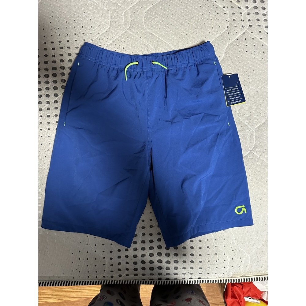 Blue Boys Athletic Shorts